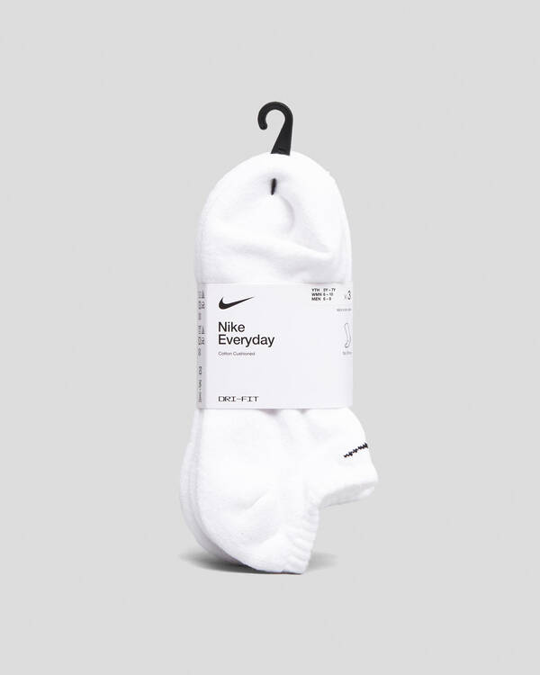 Nike Women's Everyday Cushioned No Show Sock Pack for Womens