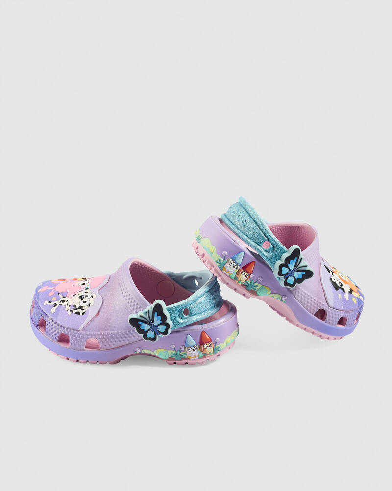 Crocs Toddlers' Bluey Friends Forever Classic Clogs for Unisex