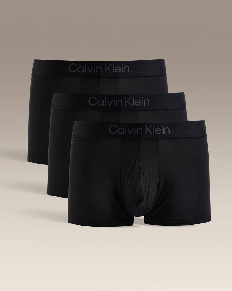 Calvin Klein Ultra Soft Modal Trunk 3 Pack for Mens