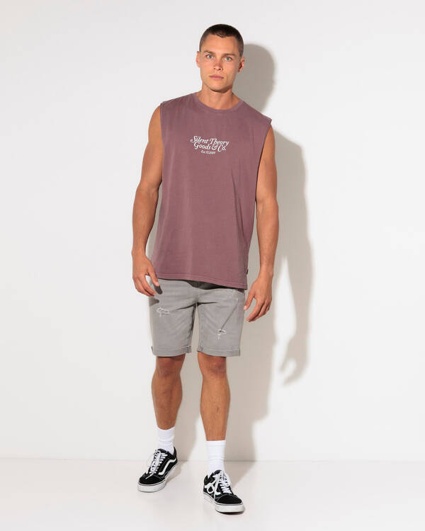 Silent Theory Barrier Muscle Tank for Mens