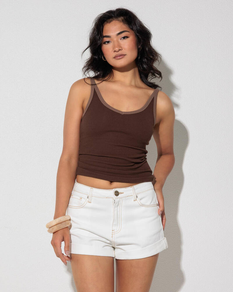 Ava And Ever Stevie V Neck Top for Womens
