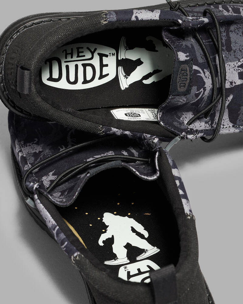 HEYDUDE Wally Funk Hunt Camo Shoes for Mens