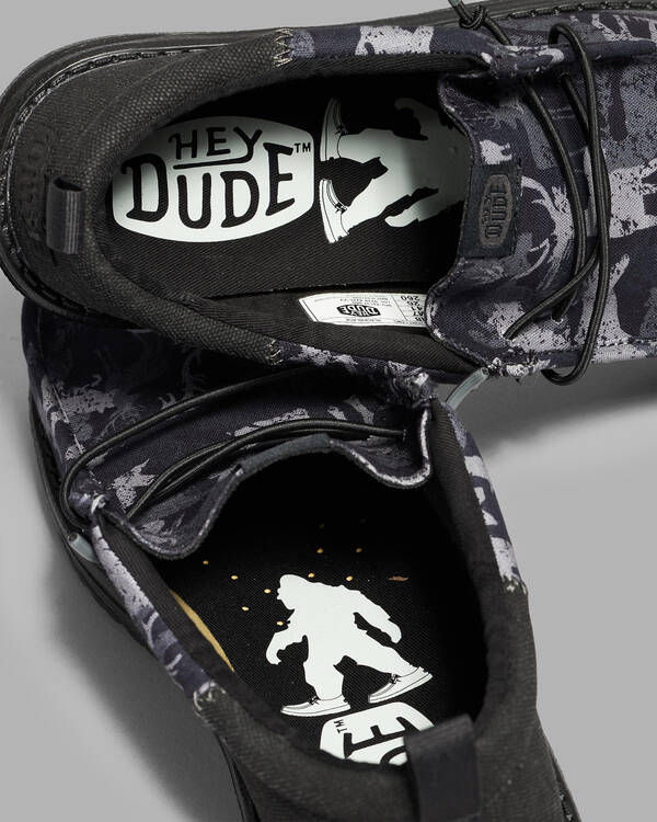 HEYDUDE Wally Funk Hunt Camo Shoes for Mens