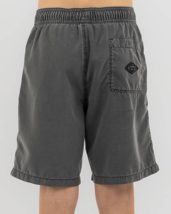 Billabong Boys' All Day Overdye Layback Beach Shorts for Mens