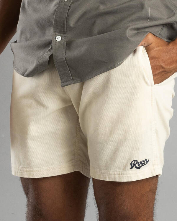 RVCA Escape Cord Elastic Edge Shorts for Mens
