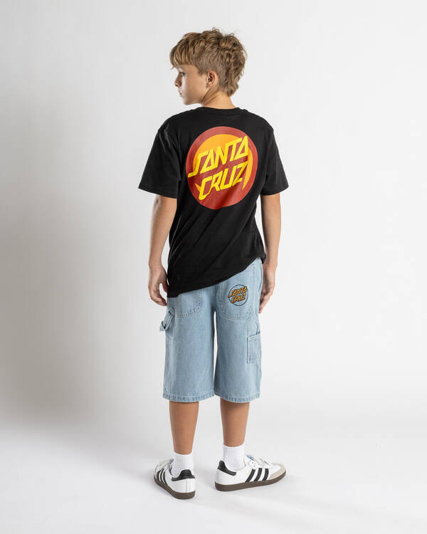 Santa Cruz Boys' Opus Grip Dot Carpenter Shorts for Mens