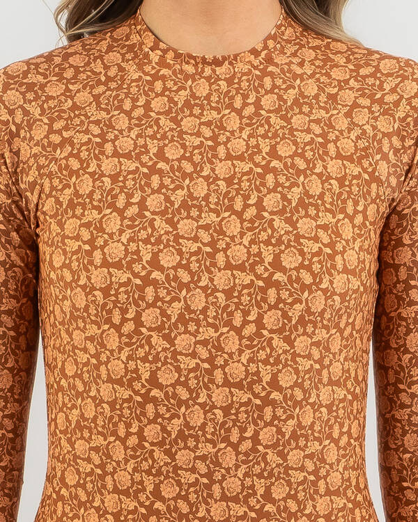 Rhythm Nazare Paisley Long Sleeve Surfsuit for Womens