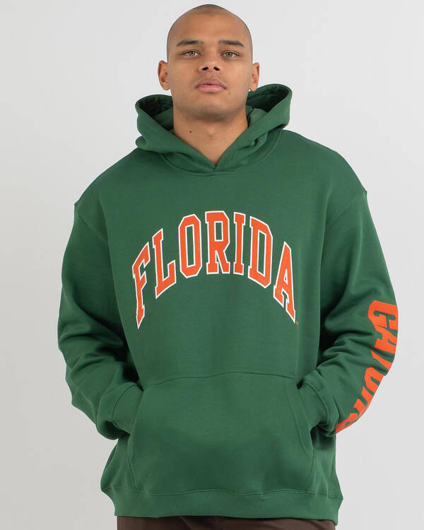 NCAA Florida Arched Puff Print Hoodie for Mens