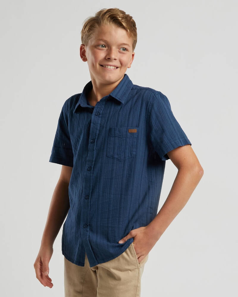 Skylark Boys' Novella Short Sleeve Shirt for Mens