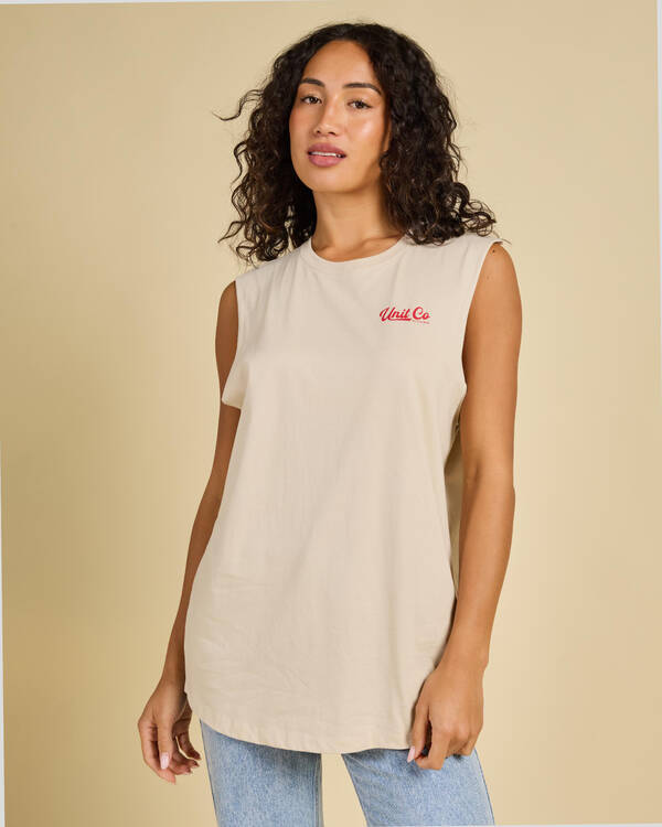 Unit Good Vibes Regular Fit Tank Top for Womens
