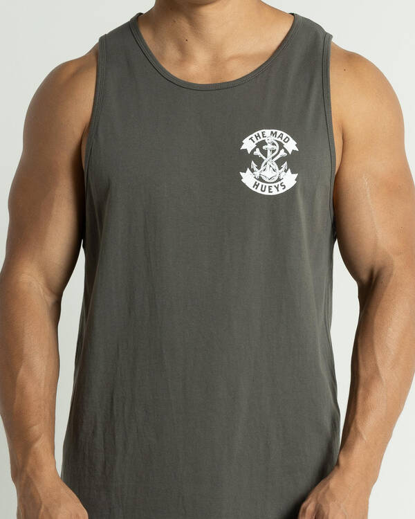 The Mad Hueys Anchor Bones Singlet for Mens