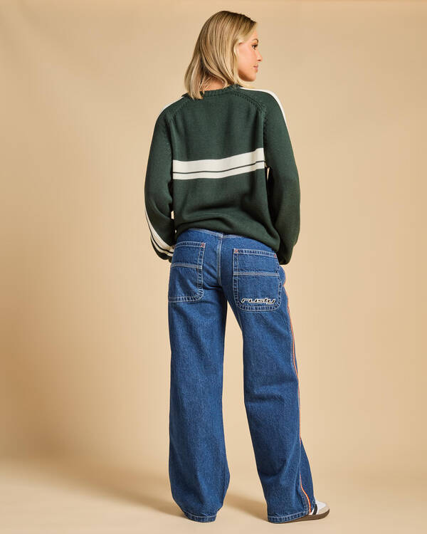Rusty Flip Mommy Jeans for Womens