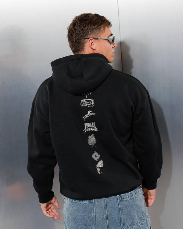 Thrills What We Believe Embro Slouch Hoodie for Mens