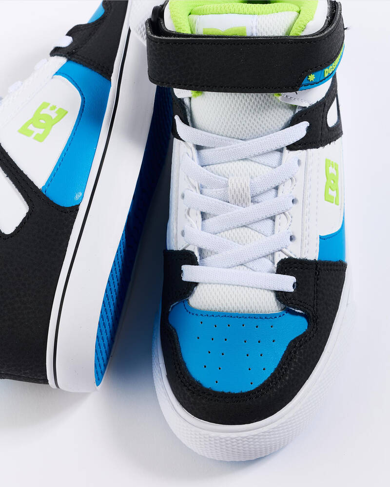 DC Shoes Boys' Pure Hi-Top EV Shoes for Mens