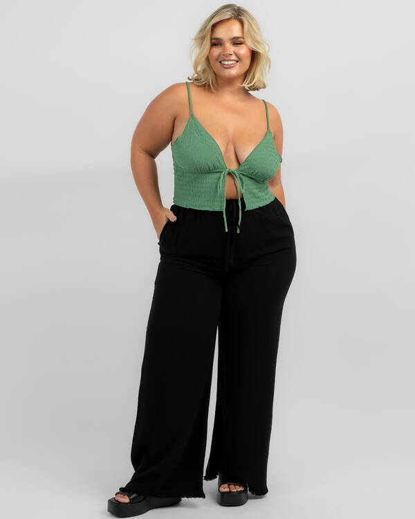 Mooloola Willow Tie Up Cami Top for Womens