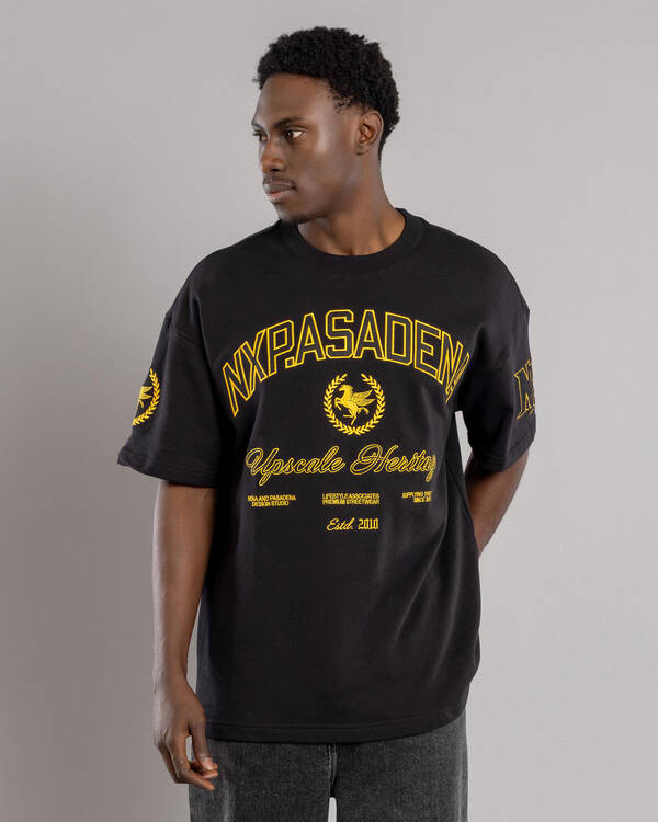 Nena & Pasadena Prima Loopback Raptor T-Shirt for Mens
