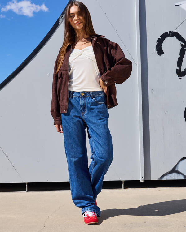 Ava And Ever Hayden Suede Jacket for Womens