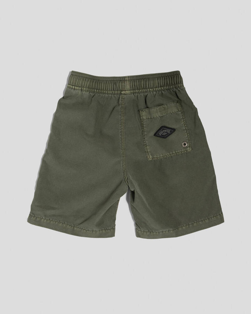 Billabong Toddlers' All Day Overdye Layback Beach Shorts for Mens