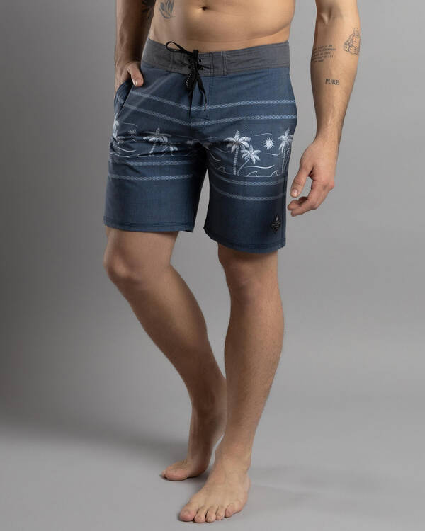 Skylark White Cap Board Shorts for Mens
