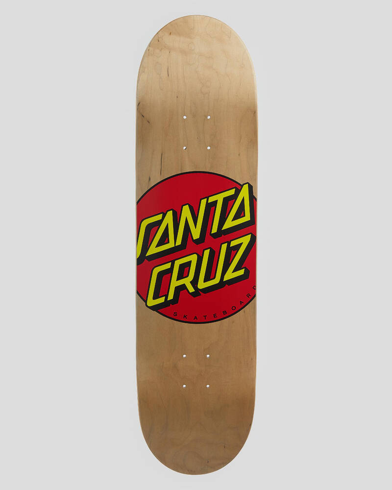Santa Cruz Classic Dot 8.375" Skateboard Deck for Mens