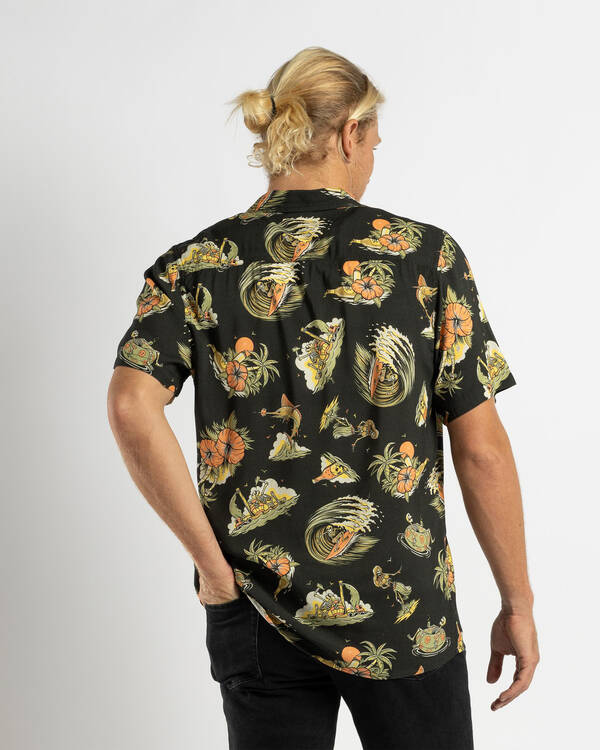 The Mad Hueys Frothin Out Short Sleeve Shirt for Mens