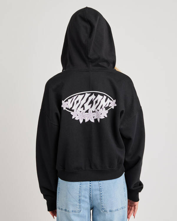 Volcom Get Up Zip Through Hoodie for Womens
