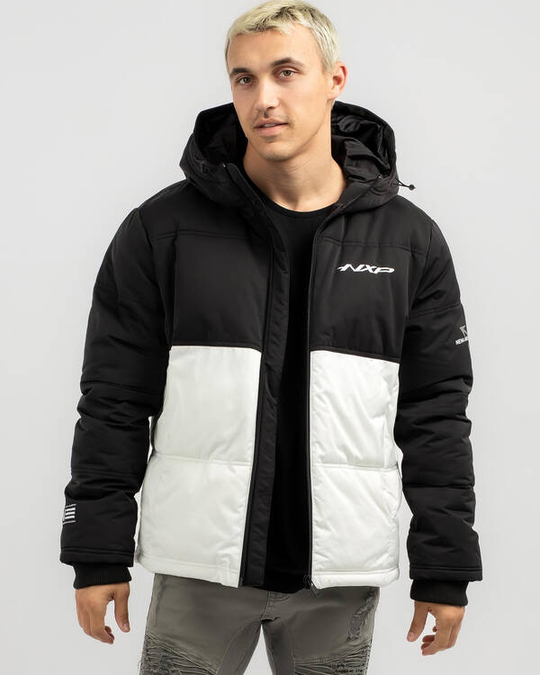 Nena & Pasadena Pavilion Hooded Puffer Jacket for Mens