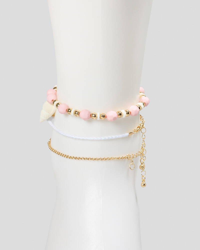Karyn In LA Sybill Anklet Pack for Womens
