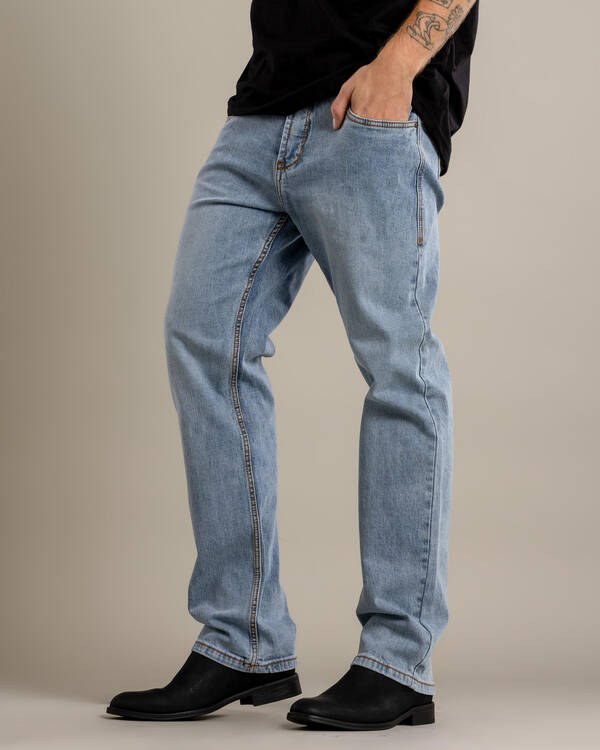 Ringers Western Muster Slim Straight Jeans for Mens