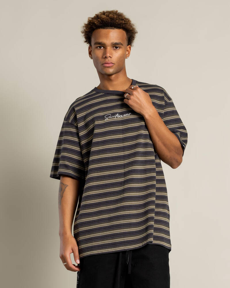 St. Goliath Brooks Stripe T-Shirt for Mens