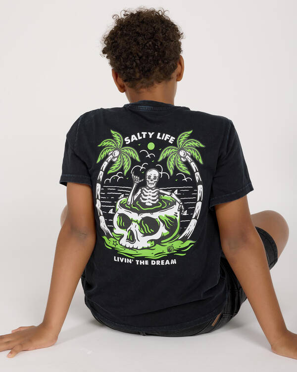 Salty Life Boys' Shaka And Relax T-Shirt for Mens