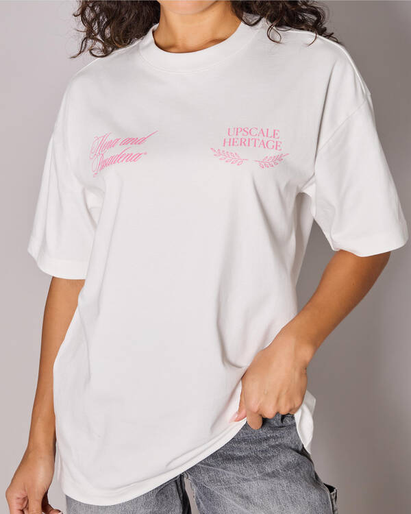 Nena & Pasadena Gentlemen Raptor Oversized T-Shirt for Womens