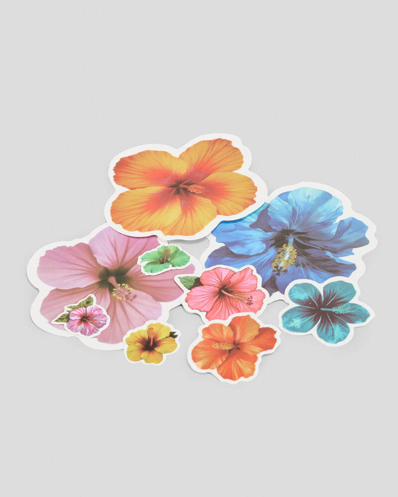 Mooloola Hibiscus Sticker Pack for Womens