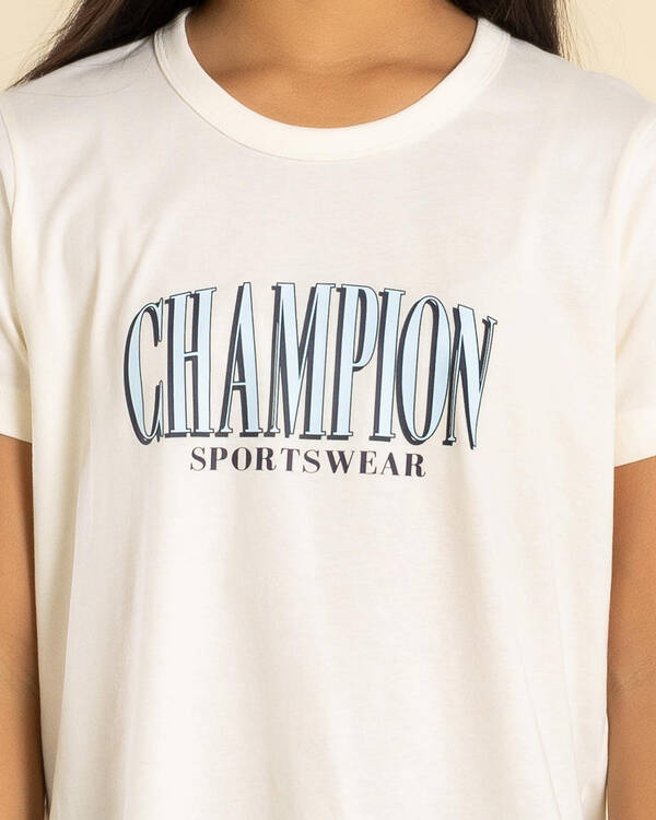 Champion Girls' Champion Sporty Boxy T-Shirt for Womens