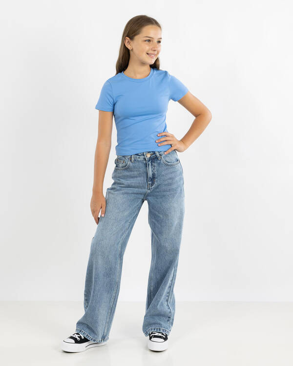 Ava And Ever Girls' Basic Super Soft Tee for Womens