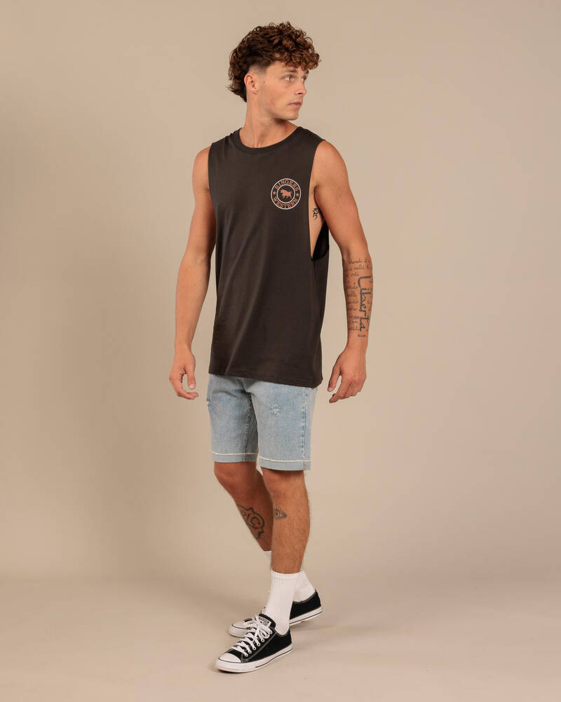 Ringers Western Signature Bull Muscle Tank for Mens