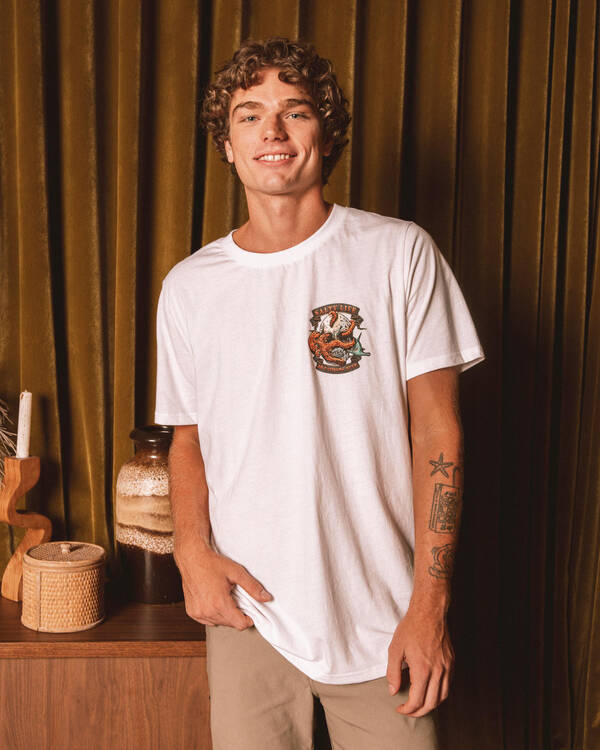 Salty Life Into The Deep T-Shirt for Mens