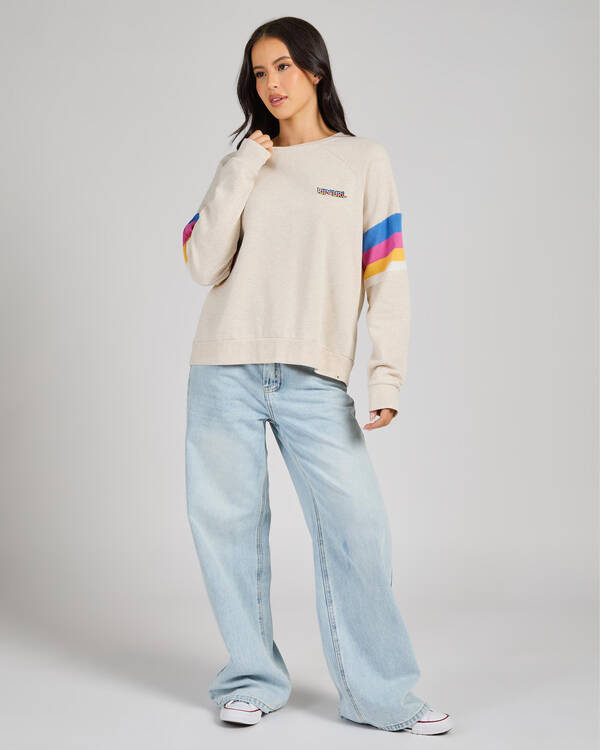 Rip Curl Las Dalias Raglan Sweatshirt for Womens