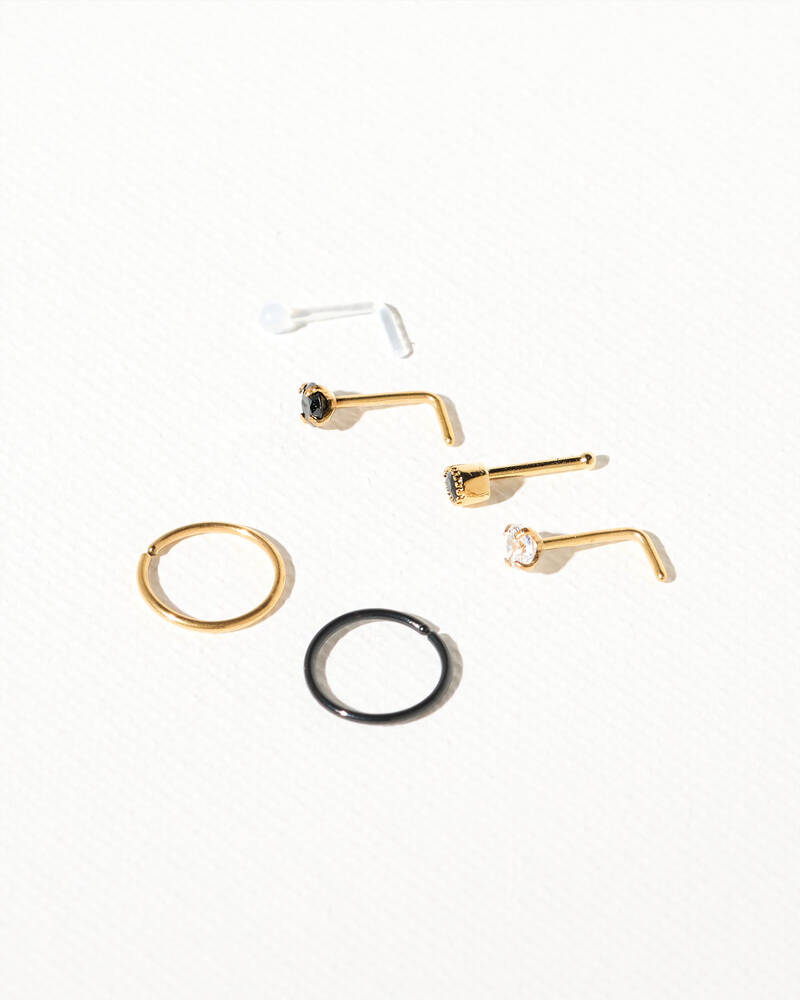 Karyn In LA Caius Nose Ring Pack for Womens