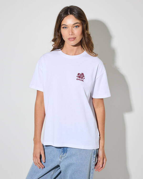 Rip Curl Surf Puff Party Pack Relaxed T-Shirt for Womens
