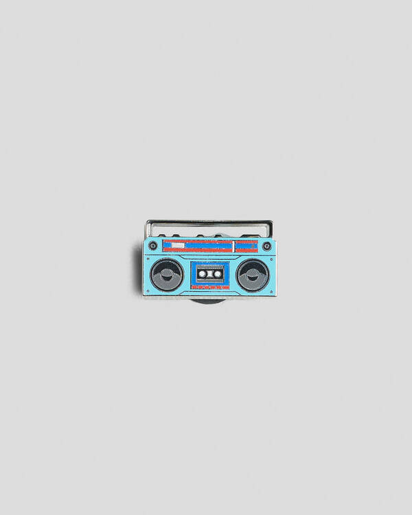 Crocs Blue Boom Box Jibbitz for Unisex