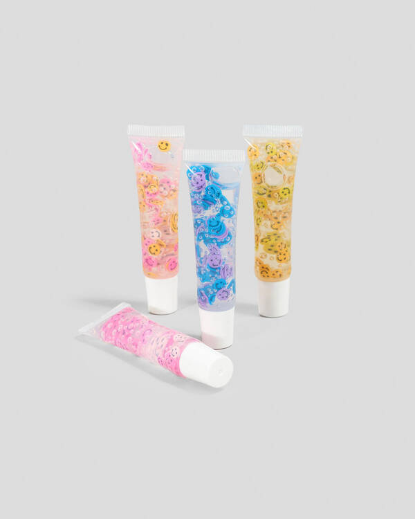 Mooloola Smile Lip Gloss 4 Pack for Womens