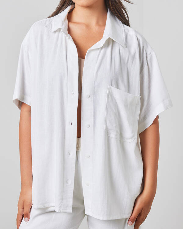 Mooloola Nora Hawaii Short Sleeve Shirt for Womens