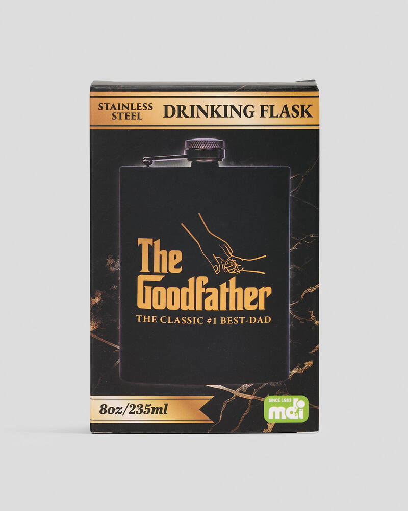 Get It Now The Goodfather Metal Flask for Unisex