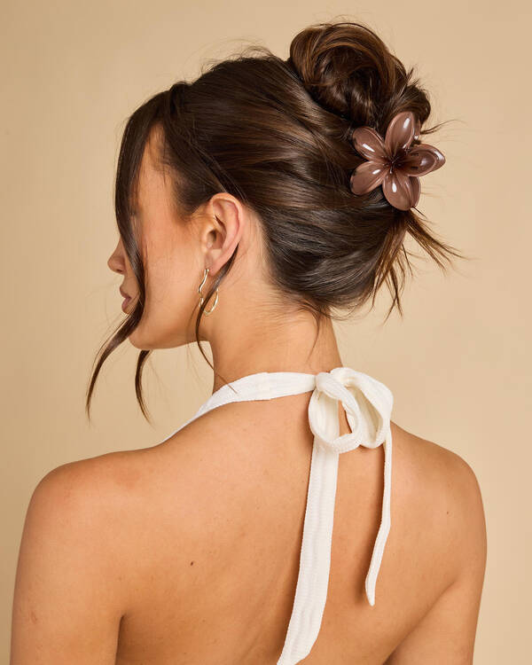 Karyn In LA Frangipani Hair Claw Clip for Womens