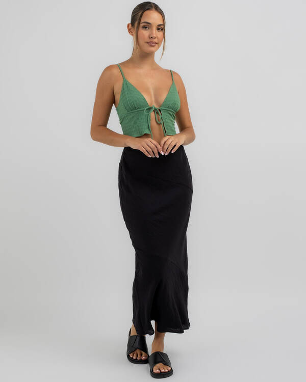 Mooloola Willow Tie Up Cami Top for Womens