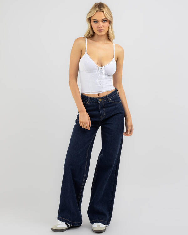 Mooloola Tay Tay Mesh Cami Top for Womens