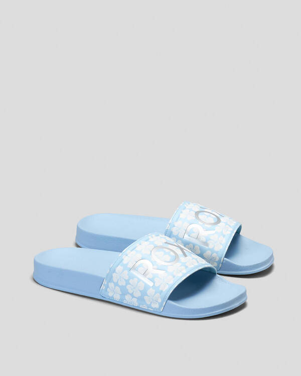 Roxy Girls' Roxy Slippy Slide Sandals for Womens