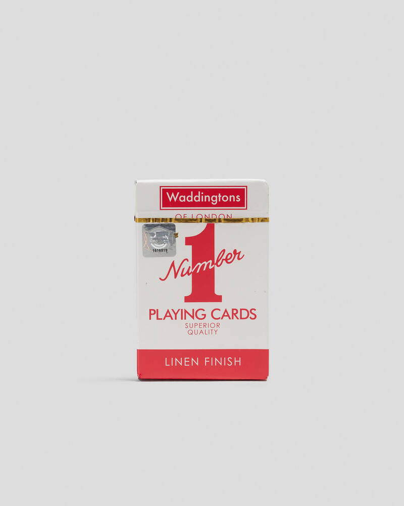 Waddingtons Playing Cards: Blue & Red for Unisex