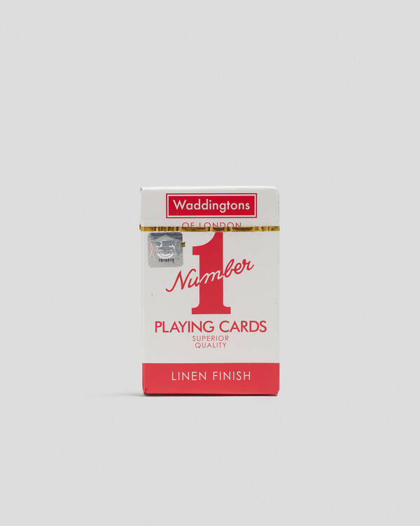 Waddingtons Playing Cards: Blue & Red for Unisex